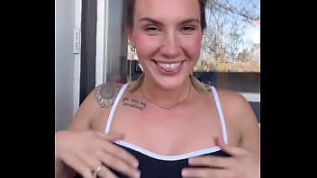Preview 1 of Busty Mature Penis Pleures - Verification video
