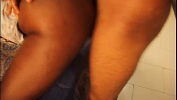 Preview 4 of Cum Rubbed - Girl has Doggy with two friends
