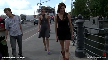 Preview 1 of Www Nu 69 In - Slave fucked in various public places
