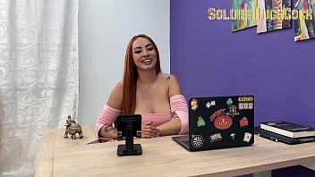 Preview 2 of Areaplan - She asks me to fuck her before starting recording - Andrea Castro - SoldierHugeCock