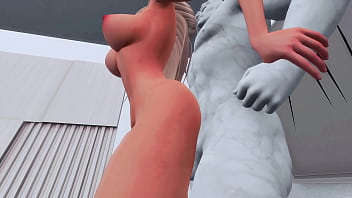 Preview 2 of Poshto Local Xxx Pron Video - perverted teen had hard sex with an animated statue sims me hentai sfm