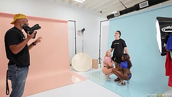 Preview 3 of Indin Masajs Sex - Day At A Porn Shoot.Kylie Page,  Amari Anne / Brazzers  / stream full from www.zzfull.com/rde