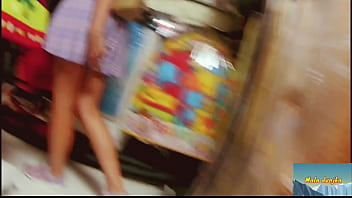 Preview 3 of Punk Xxx - without panties for shopping.Mala dvojka