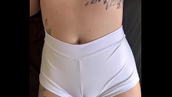 Preview 3 of H6t Film - White Lycra Hugs My Pussy So Tight&hellip_ Just Look at My Camel Toe!