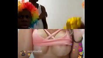 Preview 2 of Big Oil Ass Nude - jugando la botellita nos lamimos las conchas parte 1