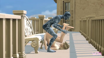 Preview 2 of Tit Attack Xxx Hq - [TRAILER] Night King eating Cersei Lannister in the castle