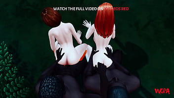 Preview 4 of Submissive Wife Orgy - [TRAILER] VELMA AND DAPHNE IN A HOT BETRAYAL IN THE JUNGLE