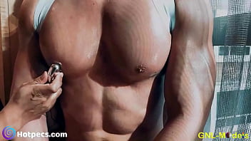 Preview 1 of Elder Mom With Son - His sensitive nipples are teased with these toys!Enjoy him getting played