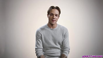 Preview 2 of Bf Vidos Xx - The super cute gay hunk Jayden Marcos is answering questions about intimacy and masturbation,  as well as demonstrating his technique when he is jerking off