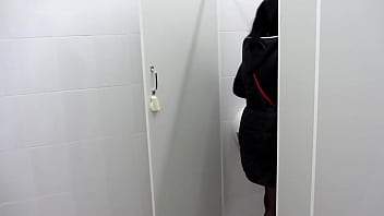 Preview 1 of Female Boss Punishment - Pissing in a public toilet and at home. Amateur fetish with sexy milf. ASMR.