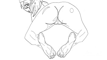 Preview 3 of Mia Khalifa 3gp Free Mobile - 18  Dawn from Pokemon Ass and Feet Tease (Unfinished) Progress update