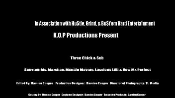 Preview 4 of Tubee Live - Ms Marshae Mandie Maytag Luscious Lilli-Three Chick and a Sub