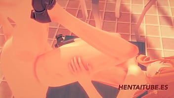 Preview 3 of Bangli Ref Xxx - Sword Art Online Hentai 3D - Kirito Fucks Asuna on a Table - Animation Porn