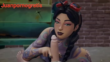 Preview 1 of Combat Gay - Jules juega con una verga Fortnite