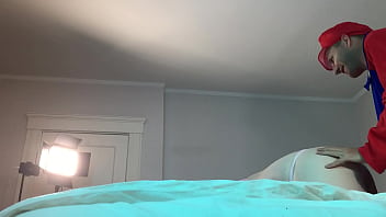 Preview 1 of Johny Sins And Priya Rai - Mario Fucks Trans in Chastity
