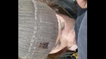 Preview 2 of This Ass Got Jammed - Waterfall ,  roadside deep wet blowjob