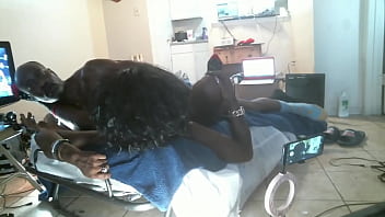 Preview 3 of Hot Sex Mamut - Stroking Black Milf Pussy Raw