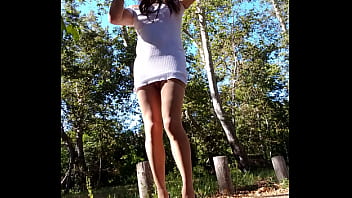 Preview 2 of Homemade Swinger Wife - sissy at the park