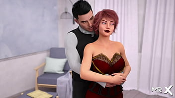 Preview 4 of Young Japan Stepmother - DusklightManor - Free time for sex E1 #80