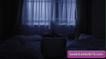 Preview 4 of My Hubby Give Up - Sensual hot lesbian babes Chloe Cherry,  Serene Siren making out while taking a steamy shower