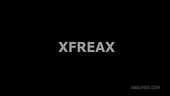 Preview 1 of Steps Brothers Sleeping Xxxcom - XfreaX,  Megan Venturi &amp_ Francys Belle,  Anal Fisting,  Balls Deep Anal,  Big Gapes,  ButtRose,  Squirt Drink,  Cum on Rose XF072
