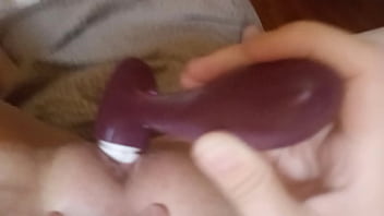 Preview 1 of Nayaab - Swingin dirty Darla playing with her toy and cumming