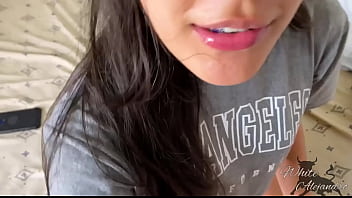 Preview 2 of Brother Caught Sisters - I see my stepdaughter being a whore and she lets me fill her pussy with milk so I don&#039_t accuse her