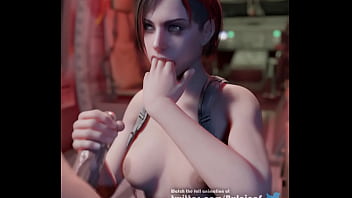 Preview 3 of Pubilk Road - Jill Valentine - Handjob
