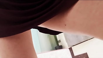 Preview 4 of Serban Semale - Espiando bajo faldas secretaria de Instituto Monterrey