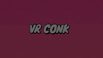 Preview 1 of Sasha Greys Sister - VR Conk Hot Skinny Stewardess Jazmin Luv Dreaming About Hard Fucking