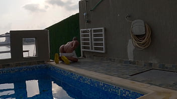 Preview 3 of D4tch Mature Get Used - Inkdass سالب كويتي Kuwaiti gay exhibitionist #compilation