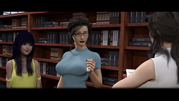 Preview 1 of Tamil Sex Video Xxxx - A Step-Mother&#039_s Love (OrbOrigin) Part 140 A Babe In The Library By LoveSkySan69