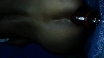 Preview 3 of Long Split Tongue - Shemale mostrando but