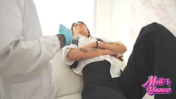 Preview 2 of Produser Baby - I ask the shy doctor to check me out and seduce him to fuck me hard in his office