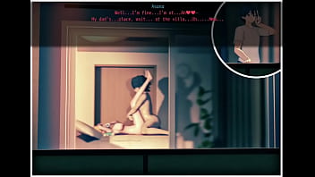 Preview 4 of Note Amareka Hd - Durante uma noite de chuva,  ligo para a minha namorada e tem um barulho estranho no apartamento do meu vizinho - NTR Online - Parte 13 - Final