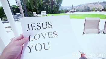 Preview 1 of Taeegaryan - Jesus Wants step Sister To Fuck Virgin Emily Willis