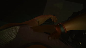 Preview 2 of Forced Mom Xxxx Hd - Claire Russel - Hammer Club Sex Scene (Cyberpunk 2077 In-game Ultra Settings)