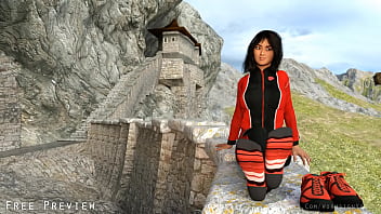 Preview 1 of Ful Sexxy Video - Vore Chinese Dragon Eats Tourist Feet First