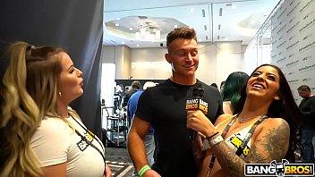 Preview 3 of Ryan Conner In Leggings - BANGBROS - Day 1 Of The 2020 AVN Awards In Las Vegas!!