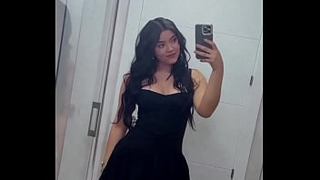 Preview 2 of Xxx With Gun - testigo de jehova en sexy vestido