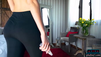 Preview 2 of Goddess Jamie Foot Joi - Ukraine has beautiful natural tits babes just like this one named Ryana