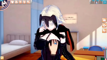 Preview 1 of Napxdjxwm - 【エロゲーコイカツ！】FGO(フェイト) ジャンヌ・オルタにおっぱい揉みまくりH！3DCG巨乳アニメ動画(FGO(フェイト))【ヘンタイゲーム ふぇいとぐらんどおーだー】