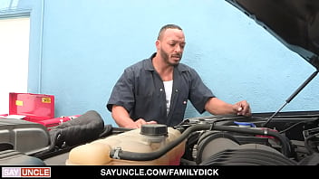 Preview 1 of Pns Sexsual - Black StepUncle Fills Horny Young StepNephews Tight Ass With Hot Jizz