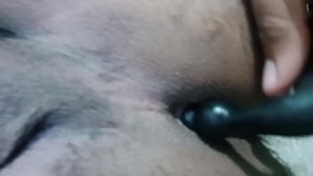 Preview 1 of Sister Massaging In Ki - Jugando con mi dilatador