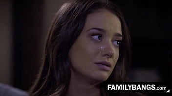 Preview 1 of Naughty Angels In Sex Scene - FamilyBangs.com ⭐ Guilty Girl Animated by her Nice Stepdad,  Gia Paige,  Marcus London