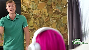 Preview 1 of Ass Worship Guy - Stepsiblings Stuck Together