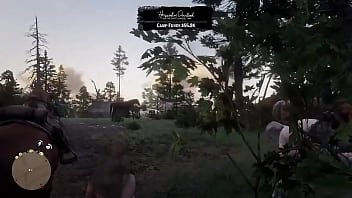 Preview 2 of Lily Carter Dogfart - Sadie Adler nude mod RDR2