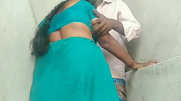 Preview 2 of Wife Seduce Teen Threesome - desi village aunty pussy eating with boy friend