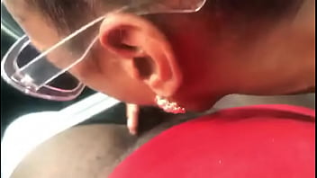 Preview 3 of Hotel Delivery Boy Sex - She giving me head in the car when we first meet
