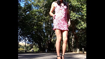 Preview 2 of Play Male Seduction Casting - sissy faggot outside